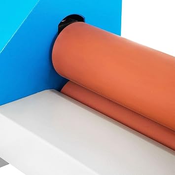 Manual Cold Laminator 51inches with 1300mm Soft Rubber Roller Vertical Cold Laminating Machine for Photo Vinyl Film Laminating