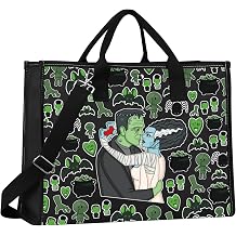 G2TUP Horror Monster & Bride Crossbody Bag Horror Couple Gift Horror Monsters Bride Shoulder Bag