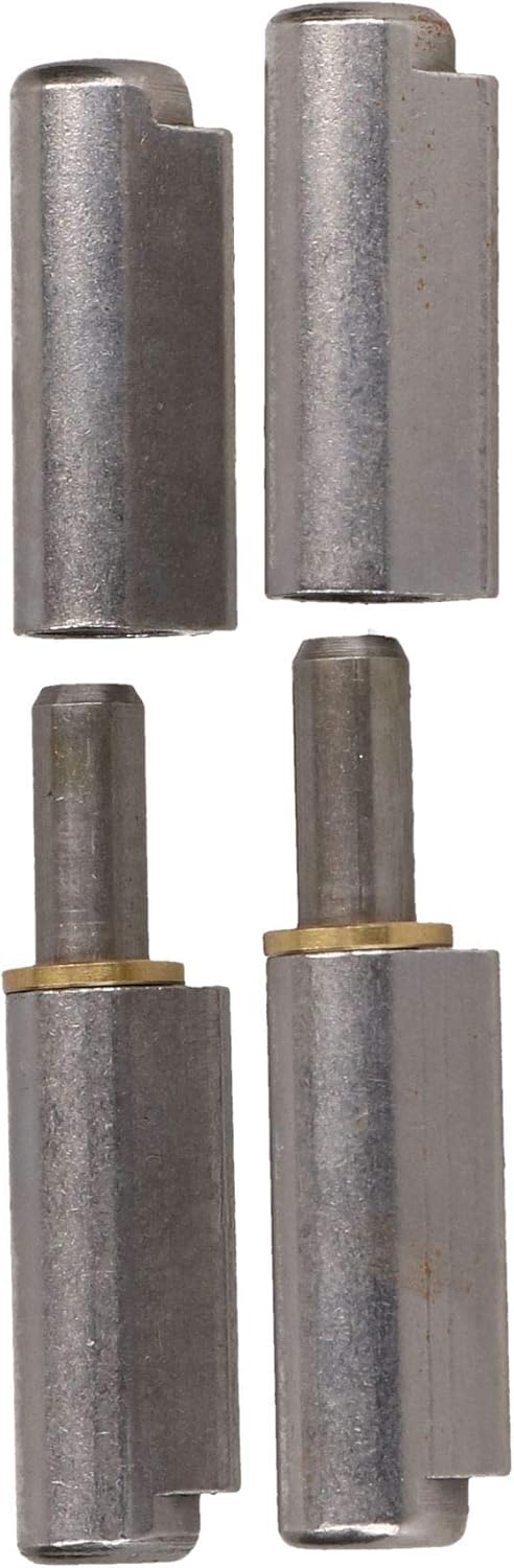 Lift Off Bullet Hinge Weld On Brass Bush 16x100mm Heavy Duty Door Hatch 4PK
