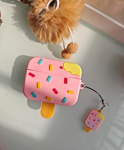 Miniatura 3 de Funda compatible con Airpods Pro de 2 generación 2022, bonita funda para AirPods Pro 2, funda protectora de silicona suave Kawaii para Apple Airpods