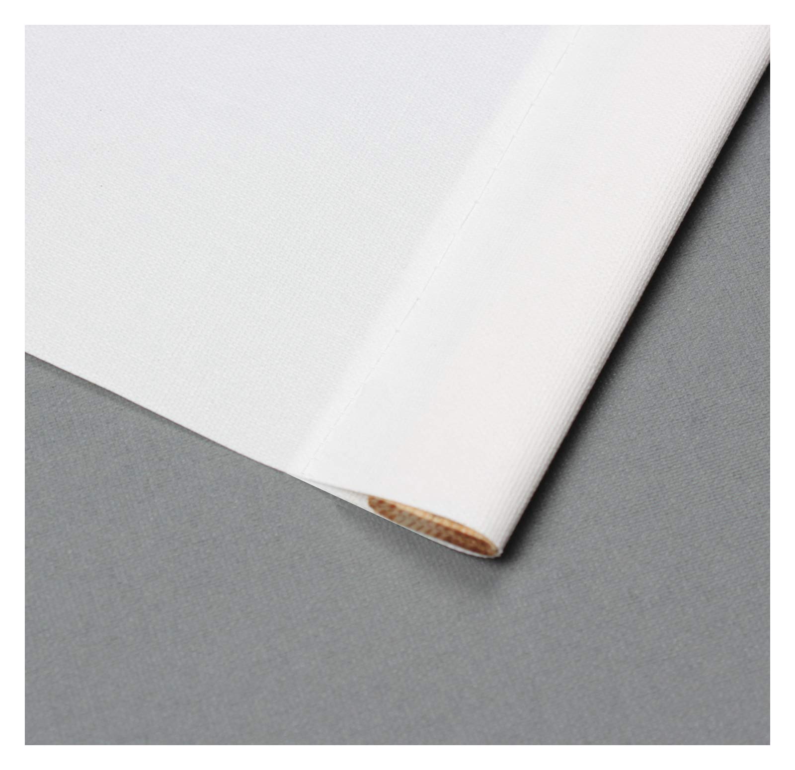 Thermorollo Medium - Rollos nach Maß - 25 mm Rollowelle - Stoffbreite bis 220 cm, Höhe bis 240 cm - Hier: bis 200 cm x 190 cm (BxH) - Weiss (051) - mit & ohne Bohren