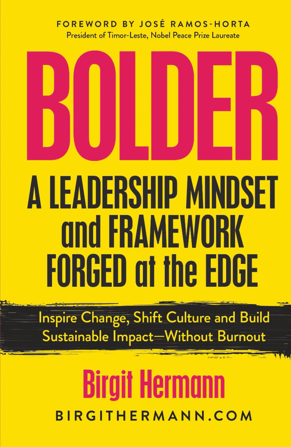 BOLDER: A Leadership Mindset and Framework Forged at the Edge: Inspire Change, Shift Culture, and Build Sustainable Impact—Without Burnout