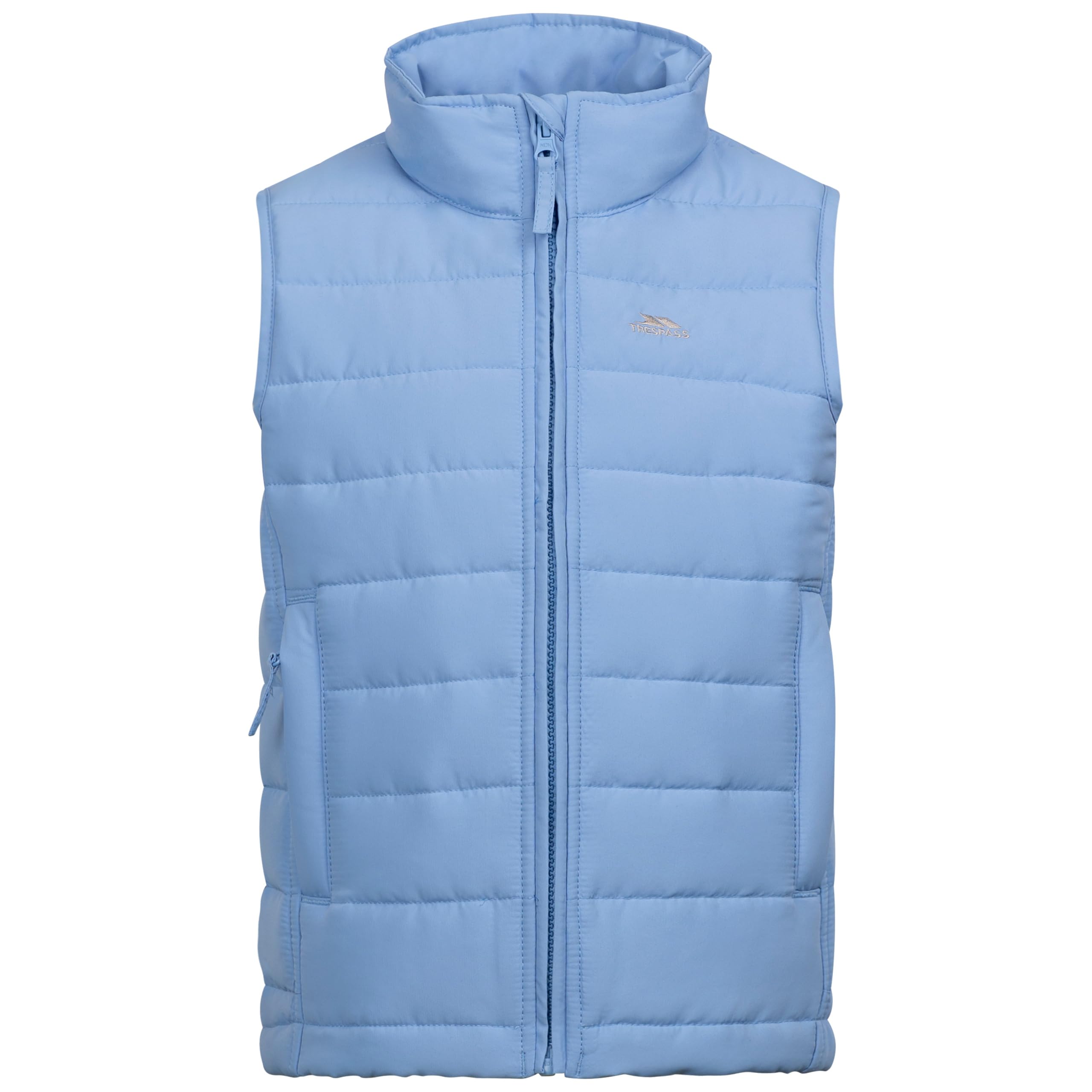 Trespass Unisex Kids Blue Kids Quilted Gilet Jadda