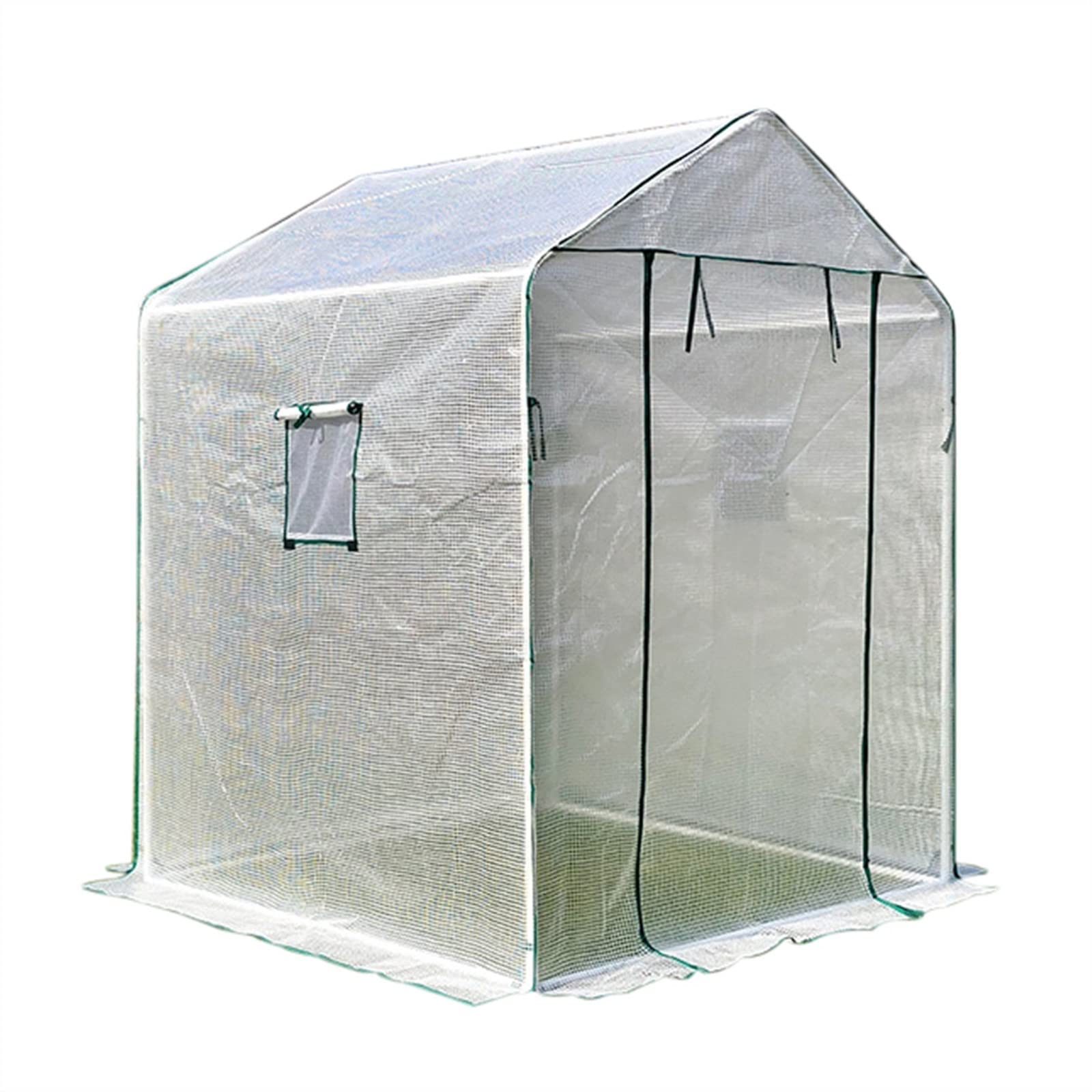 Serre portative extérieure couverture PE blanc herbes fleurs et semis jardin
