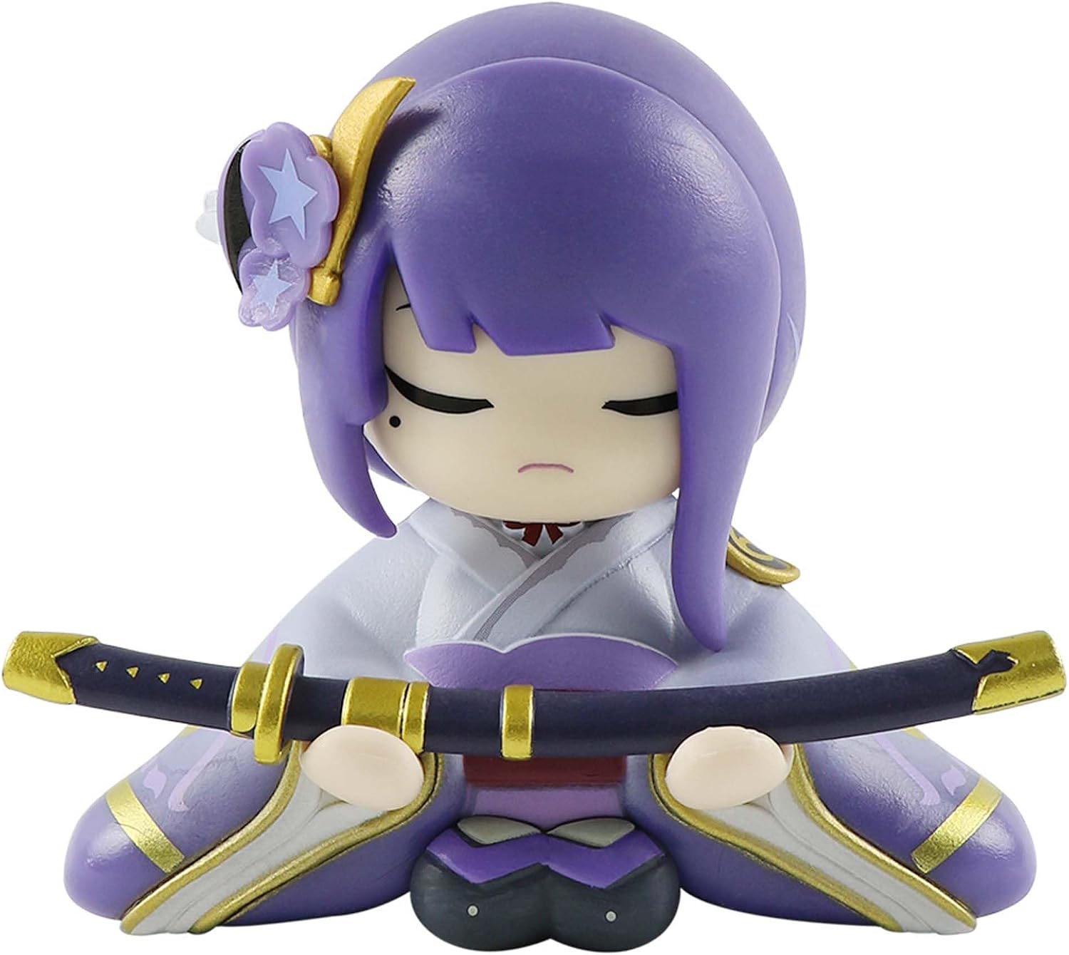 Genshin Impact Raiden Shogun Beelzebul Figure Toy Collection Model 30CM No Box e