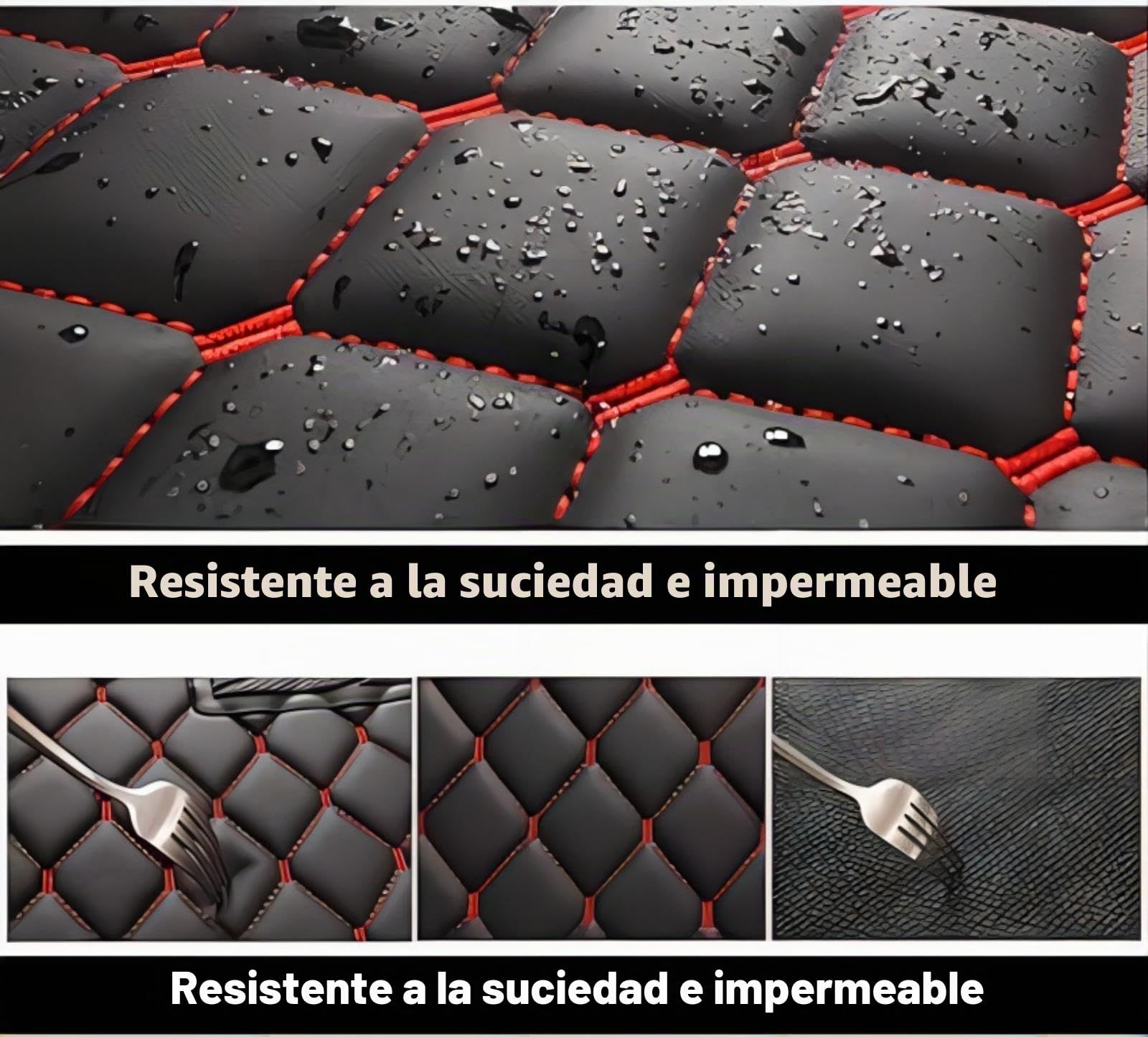 Alfombrillas Coche para Mazda CX-30 2019-2024, Impermeable Alfombra ProteccióN Moquetas Cobertura Completa, Fácil de Limpiar, Accesorios Coche,A