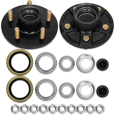 5x8 Trailer Kit: Durable Hub Assembly for Safe and Smooth Towing
