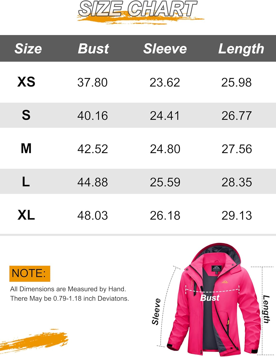 Miniatura 6 de MAGCOMSEN Women's Rain Jackets Waterproof Raincoats with Hood Lightweight Windbreaker Jacket for Travel Hiking Running