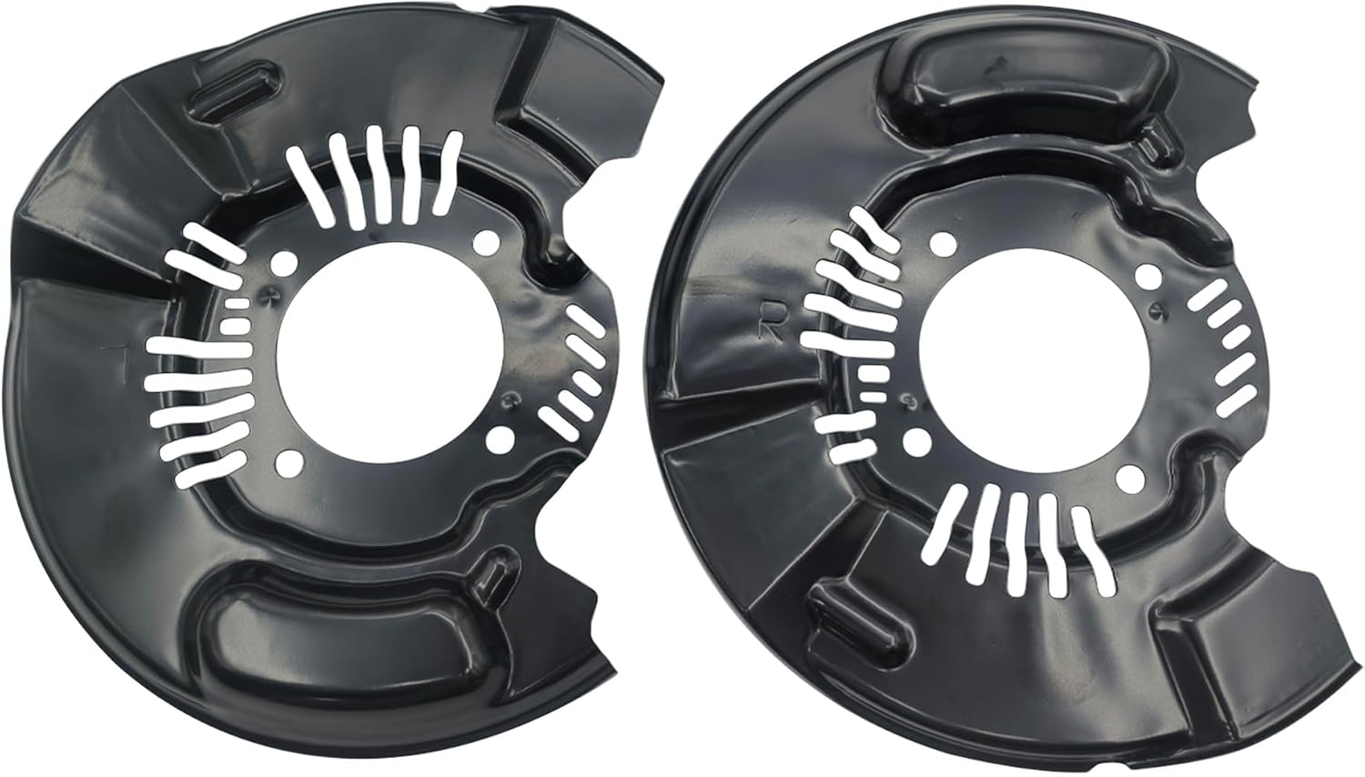 Pair Front Brake Dust Shields Left+Right Compatible with 2005-2023 Toyota Tacoma Brake Dust Shield Replace 47782-04050 47782-04040