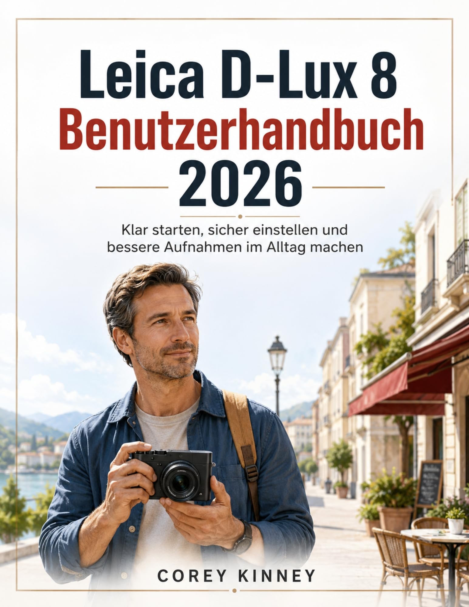 Manuel Leica D-Lux 8 2026 livre de réglages photo et guide d'utilisation allemand