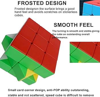 Amazon.com: Giant Magic Cube, 18CM Big 3x3 Speed Cube Color
