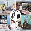 VGA to HDMI Çevirici Adaptör 3.5 Mm Ses Girişli (HDMI Çıkışı Vga ya dönüştürmez)