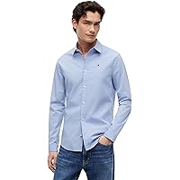 Tommy Jeans Tjm Original Stretch Shirt Dm0dm04405, Camicia a Maniche Lunghe Uomo