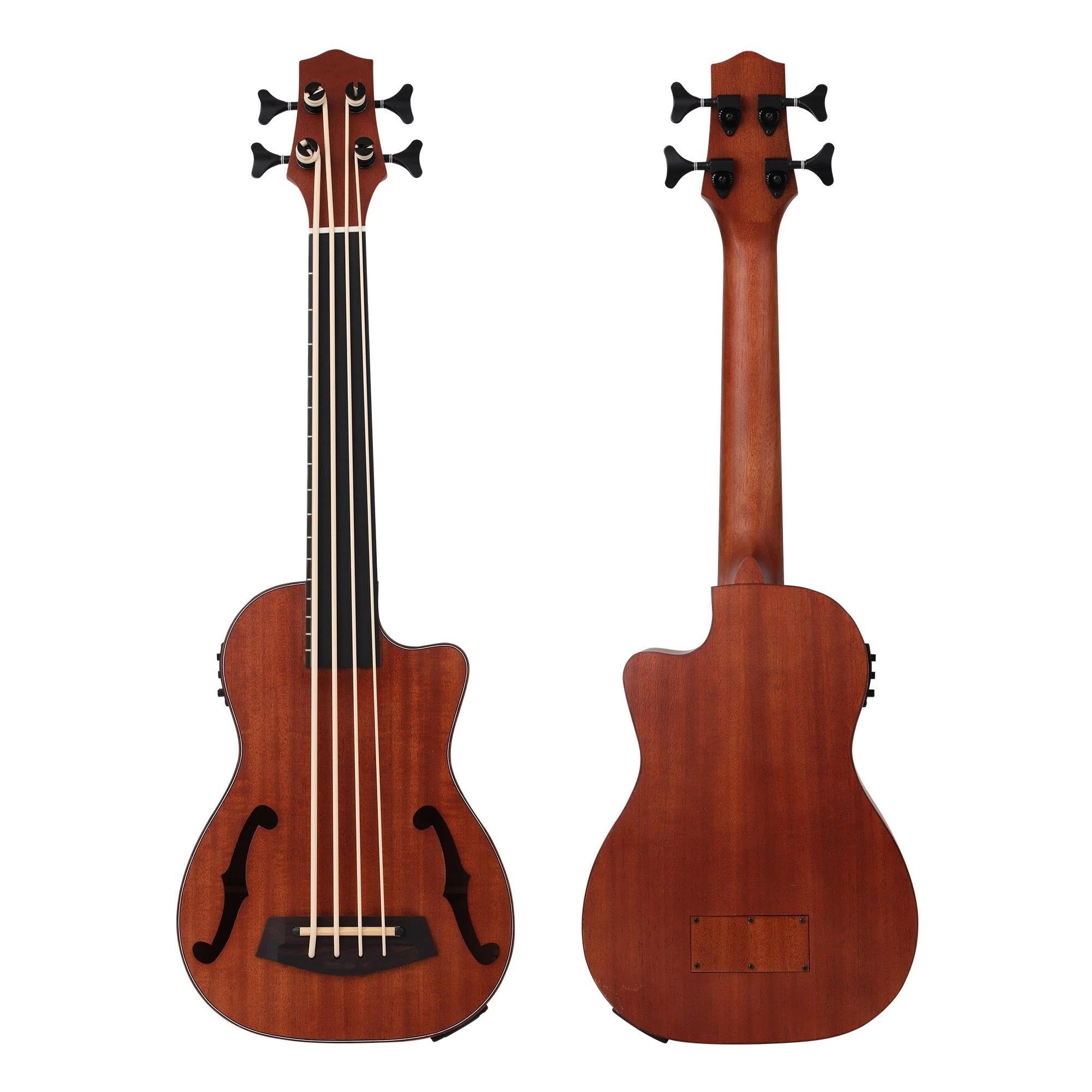 Ukulele Basso Ukulele Basso Elettrico Ukulele Basso Da 30 Pollici Con Tasti Basso Elettrico Ukulele Con Borsa Performance