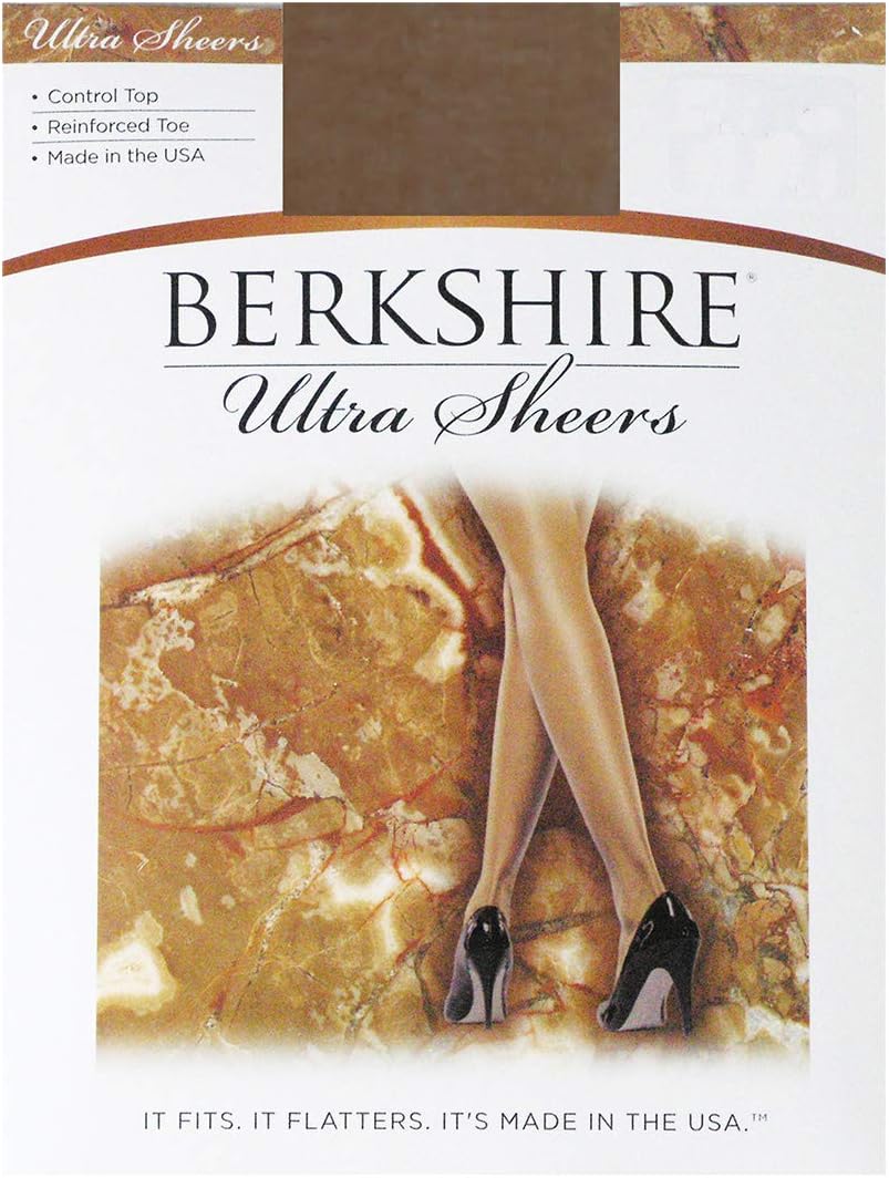 4419 Women's Ultra Sheer Control Top Pantyhose โ 15 Denier Tights with Reinforced Toe - Lightweight, Perfect Fit