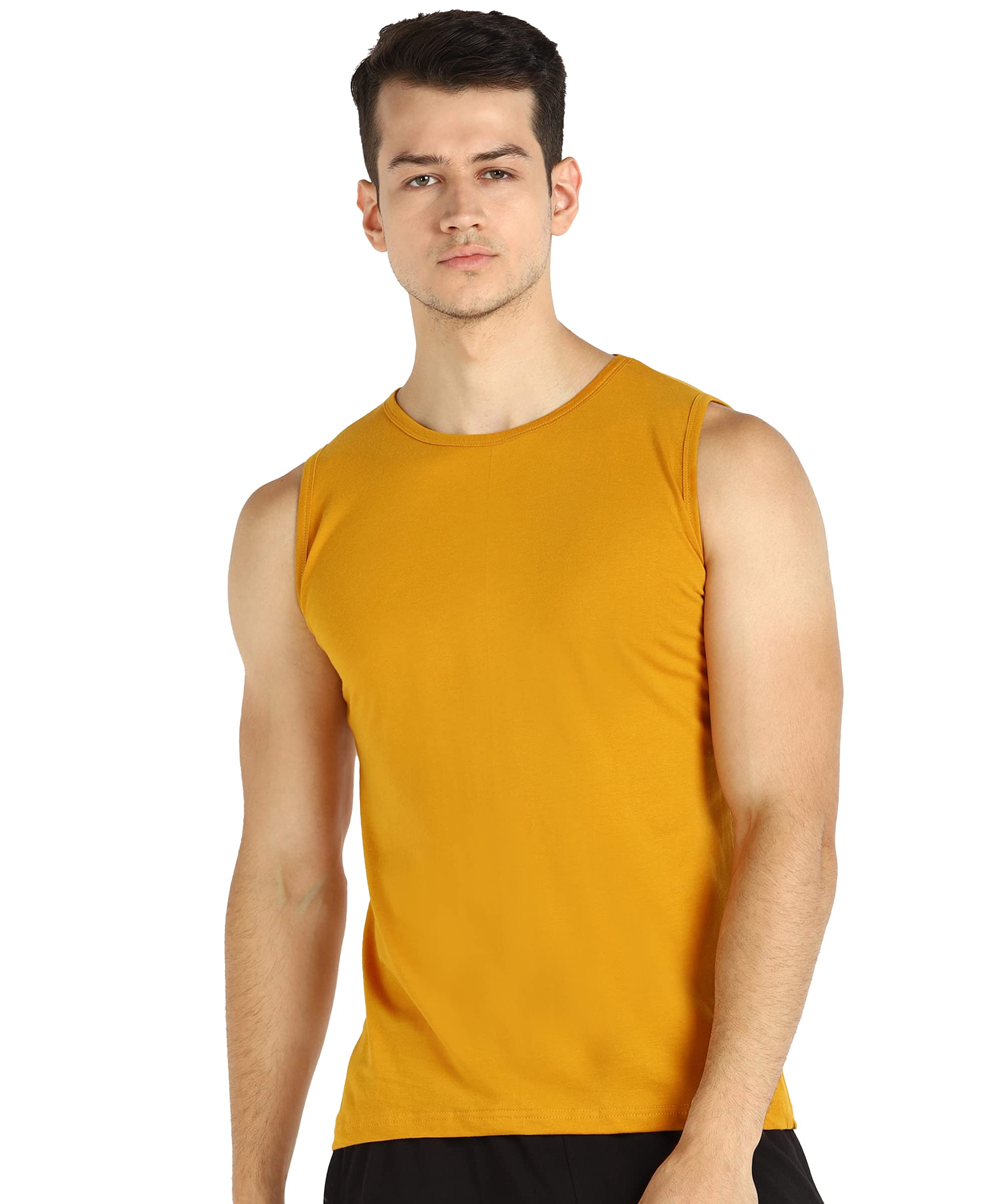 Men Vest Cotton Workout Wear Gym Vest
