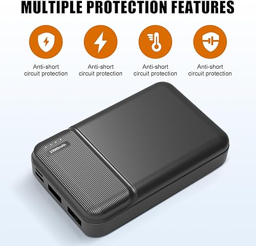 Miniatura 5 de Chaleco calefactable de 5V2A, paquete de baterías, batería de 10000 mAh para calefacción, chalecos, chaquetas, abrigos, sudaderas con capucha para