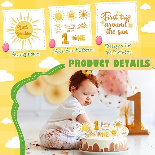 Miniatura 10 de 48 adornos para cupcakes Wild One, decoración para el primer cumpleaños de niña Wild One, decoración de cumpleaños para niña, temática de safari en