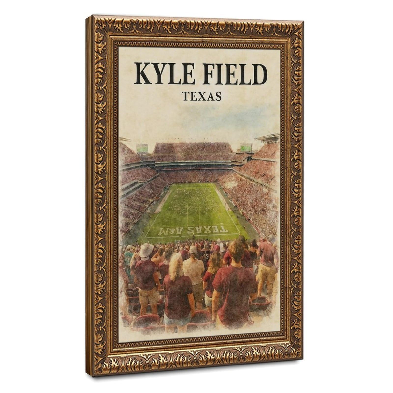 Bareronor Kyle Field Canvas Poster for Living Room Decor Gift