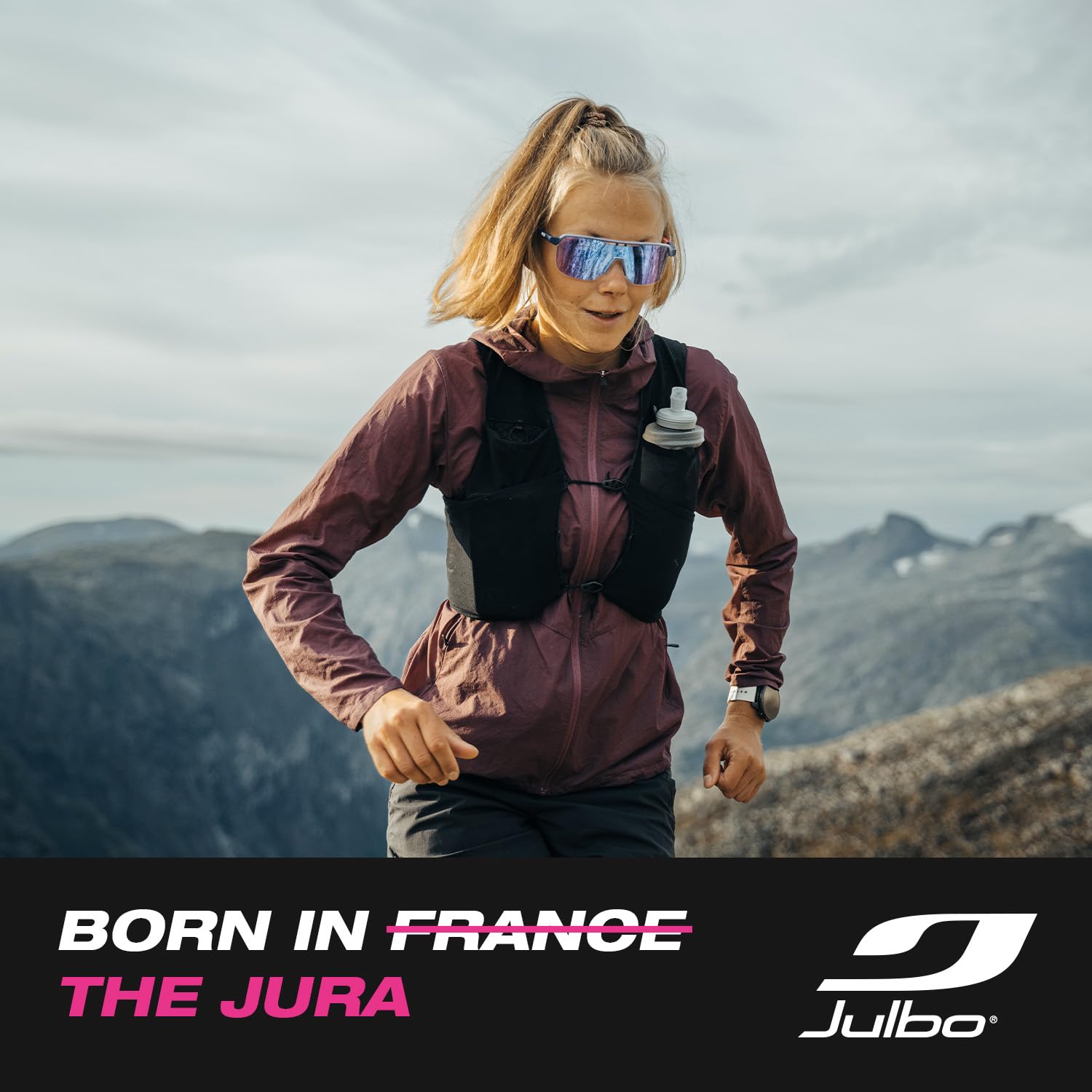 Julbo Częstotliwość fotochromowe okulary przeciwsłoneczne | męskie i damskie MTB/jazda na rowerze, bieganie w terenie, okulary baseballowe UV ABC 100%