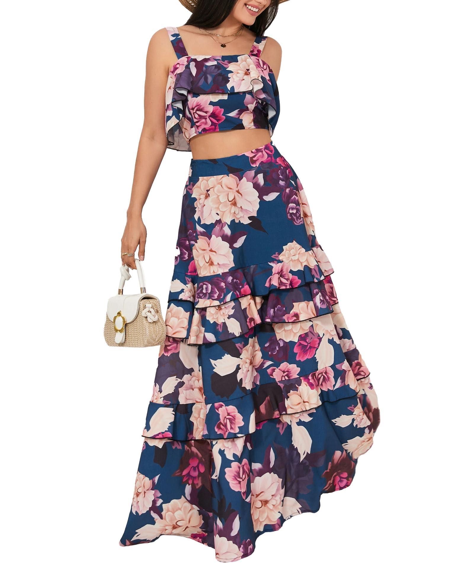 SOMTHRON Floral 2 Piece Set