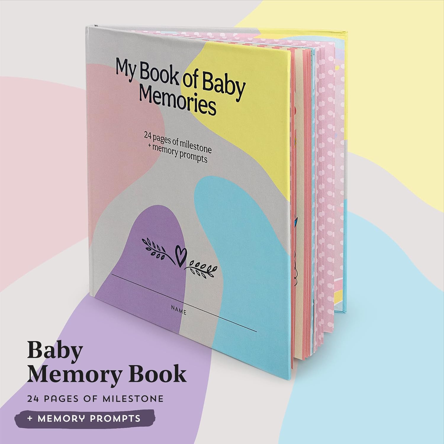 Newborn Baby Gift Set | Includes All-Natural Baby Moisturizer, Baby Head to Toe Wash, Nursery Perfume, Baby Oil, & My Baby Book of Memories | New Mom/New Baby Gift Set : Baby