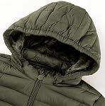 Bellivera Women's Quilted Lightweight Jacket Puffer Coat Women Bubble for Fall and Winter