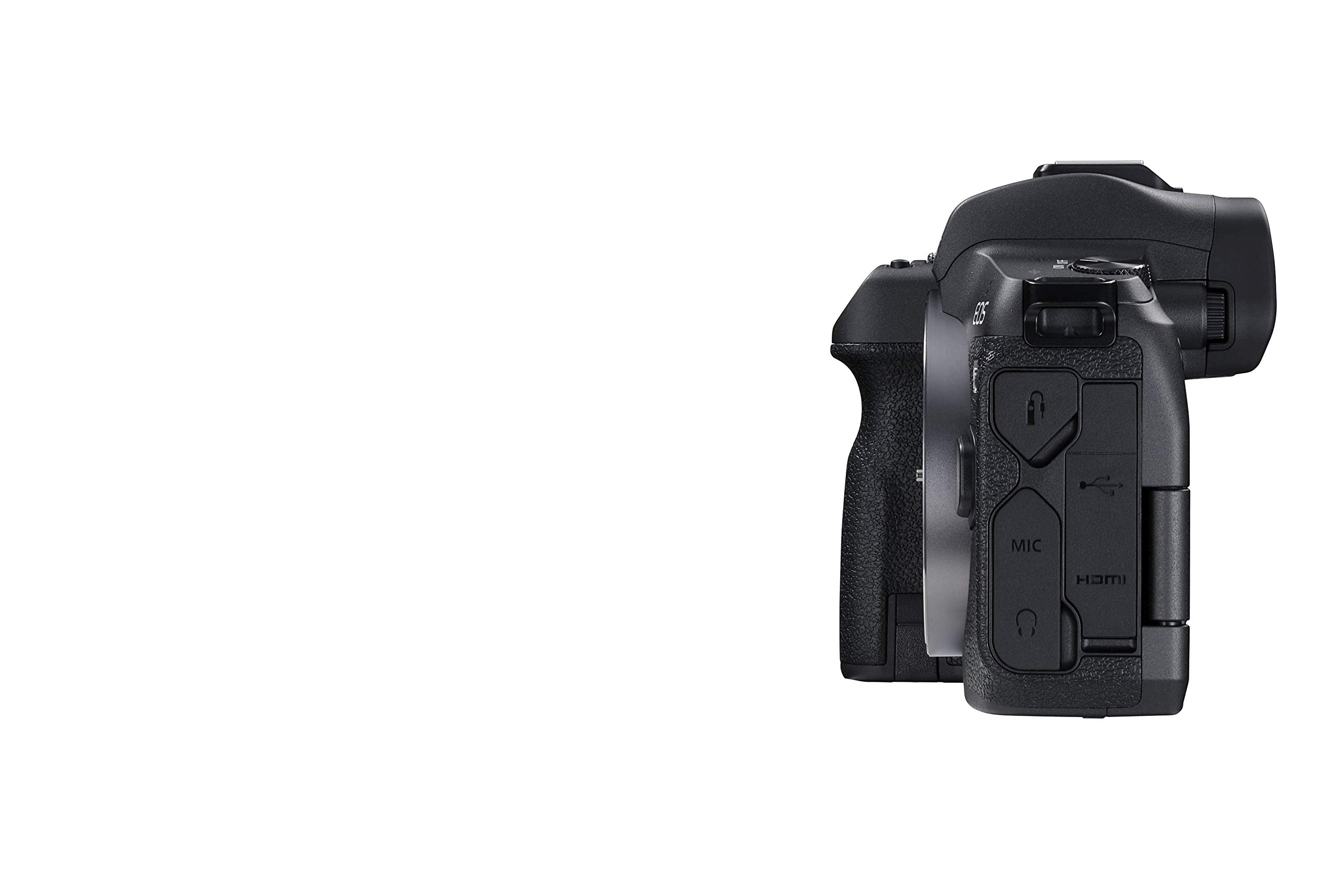 Canon EOS R Vollformat Systemkamera Gehäuse spiegellos 30,3 MP 8,01 cm (3,2 Zoll) Clear View LCD II DIGIC 8 4K Video WLAN Bluetooth schwarz