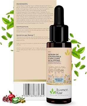 AVIMEE HERBAL Scalptone Hair Serum | 100% Pure & Natural | Mineral Oil Free | 25 mL