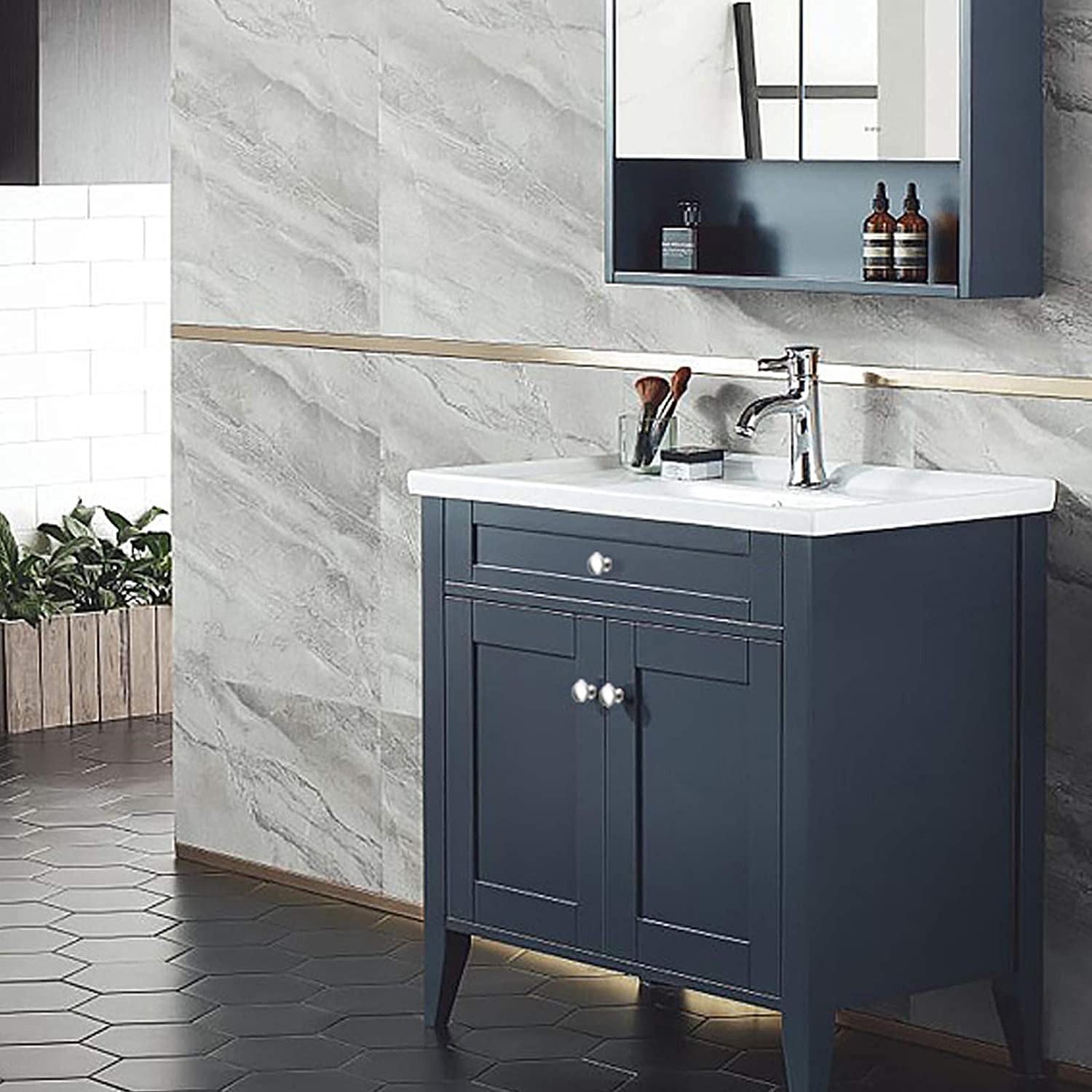 Lot De 5 Boutons De Tiroir En Alliage De Zinc Et Acrylique