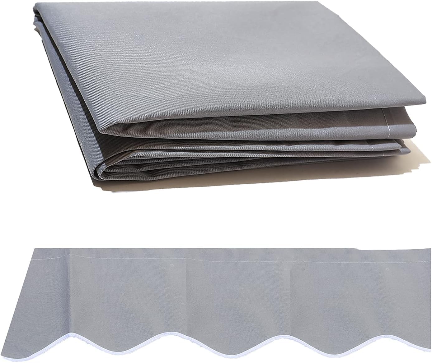 SAYEYBU Retractable Awning Fabric Replacement, Outdoor Sunshade Canopy Awning Cover Uv Protection Waterproof 100% Polyester Sun Shade Shelter for Yard, Deck, Balcony,04,(20x13ft) 6x4m — image 1