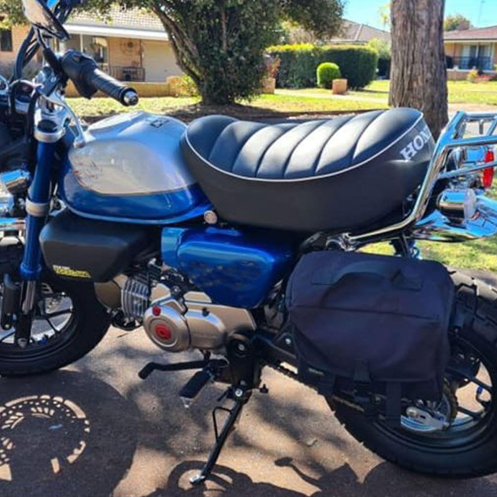 WOOGA Support de Sacoche de Moto pour Sac latéral Sacs de boîte de dégager Fits for Ho&NDA Monkey 125/Z125 Z 125 2018-2024 (JB02/JB03)
