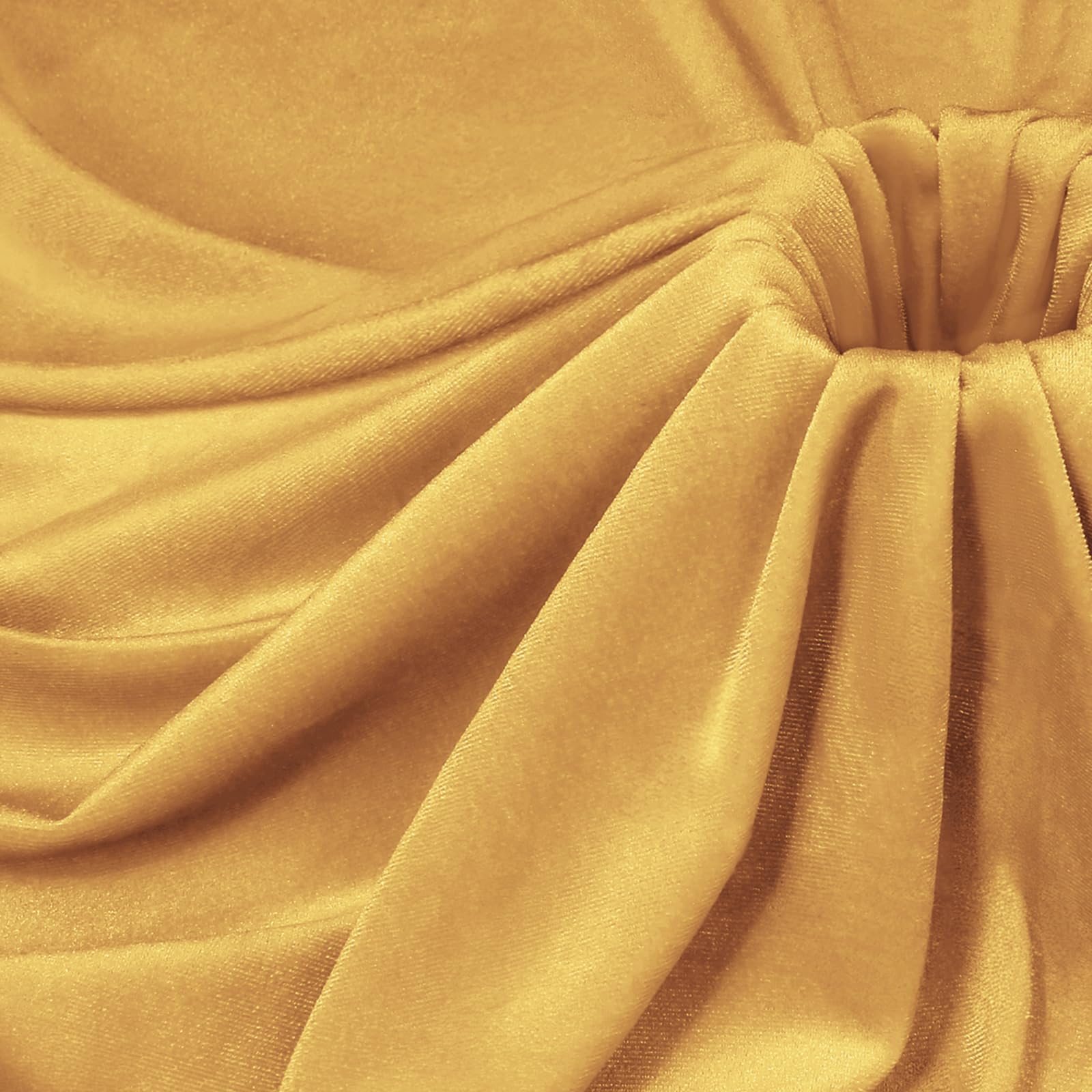 P Pothuiny Gold Velvet Fabric by The Yard, 2 Yards x 60 Inch Wide Luxury & Soft Stretchy Velvet Cloth Fabric for Sewing, Apparel, Upholstery - 90% Polyester 10% Spandex