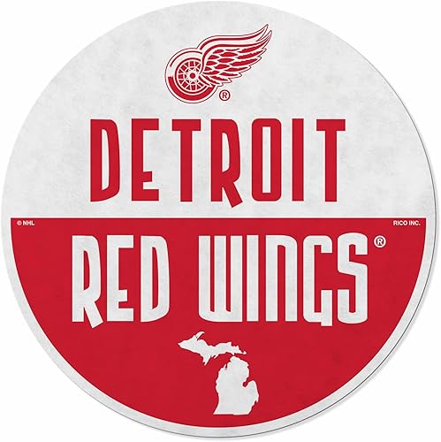 Miniatura 178 de NHL Rico Industries - Banderín de corte en forma de banderín, decoración del hogar y sala de estar, fieltro suave EZ para colgar