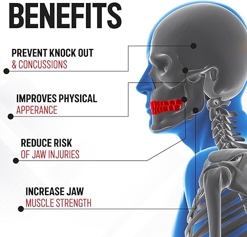 Miniatura 4 de NewHour Protector bucal para hombres y mujeres con funda transpirable, para adultos y jóvenes, deportes juveniles, boquilla, protección de dientes