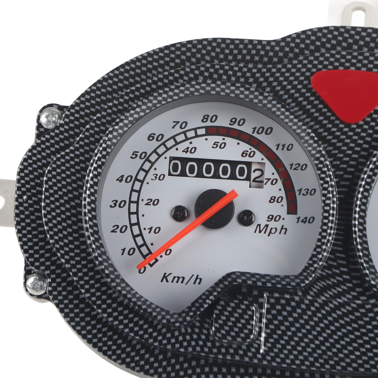 Tachimetro per Scooter Strumento per Cruscotto in Plastica Universale Stile retrò per Scooter per Motocicli
