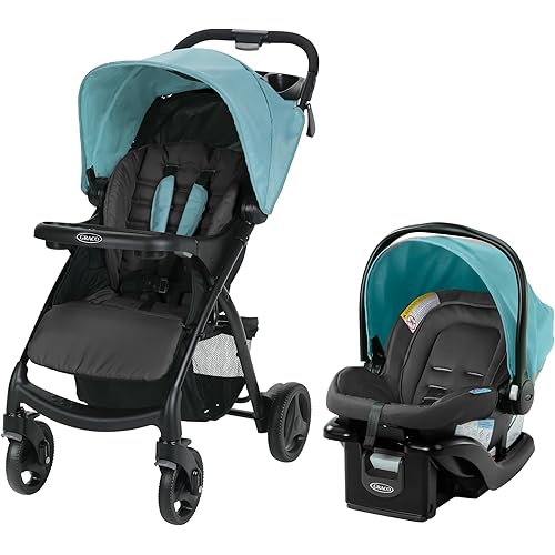 Graco Verb Travel System | Includes Verb Stroller and SnugRide 30 Infant Car Seat, Merrick | Stroller and Carseat Combo