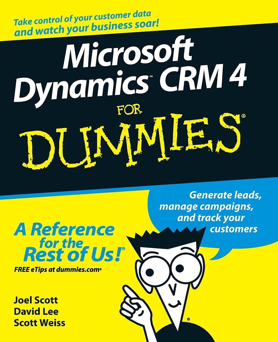 Microsoft Dynamics CRM 4 For Dummies by Joel Scott PAPERBACK 9780470343258
