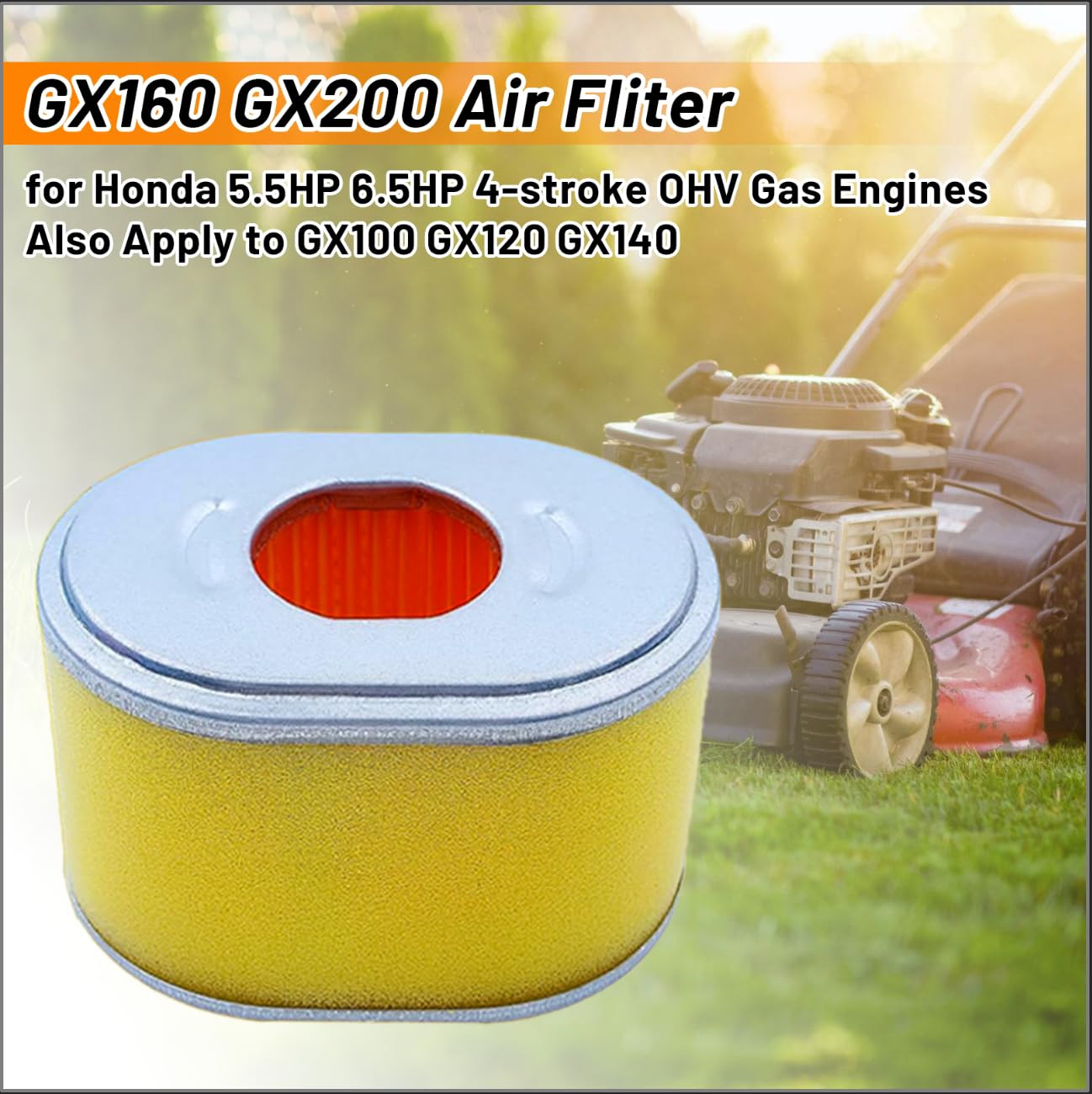 Amazon.com: UAUS 6 Pcs Air Filter Cleaner Element Fits 5.5HP & 6.5 Amazon.com: UAUS 6 Pcs Air Filter Cleaner Element Fits 5.5HP & 6.5