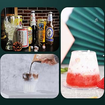 Ice Maker Machine for Countertop Nugget Portable Ice Cube Maker Machine Self-Cleaning Low Noise LED Display - Perfect for Water Bottles Mixed Drinks (C 78 ice Tray)