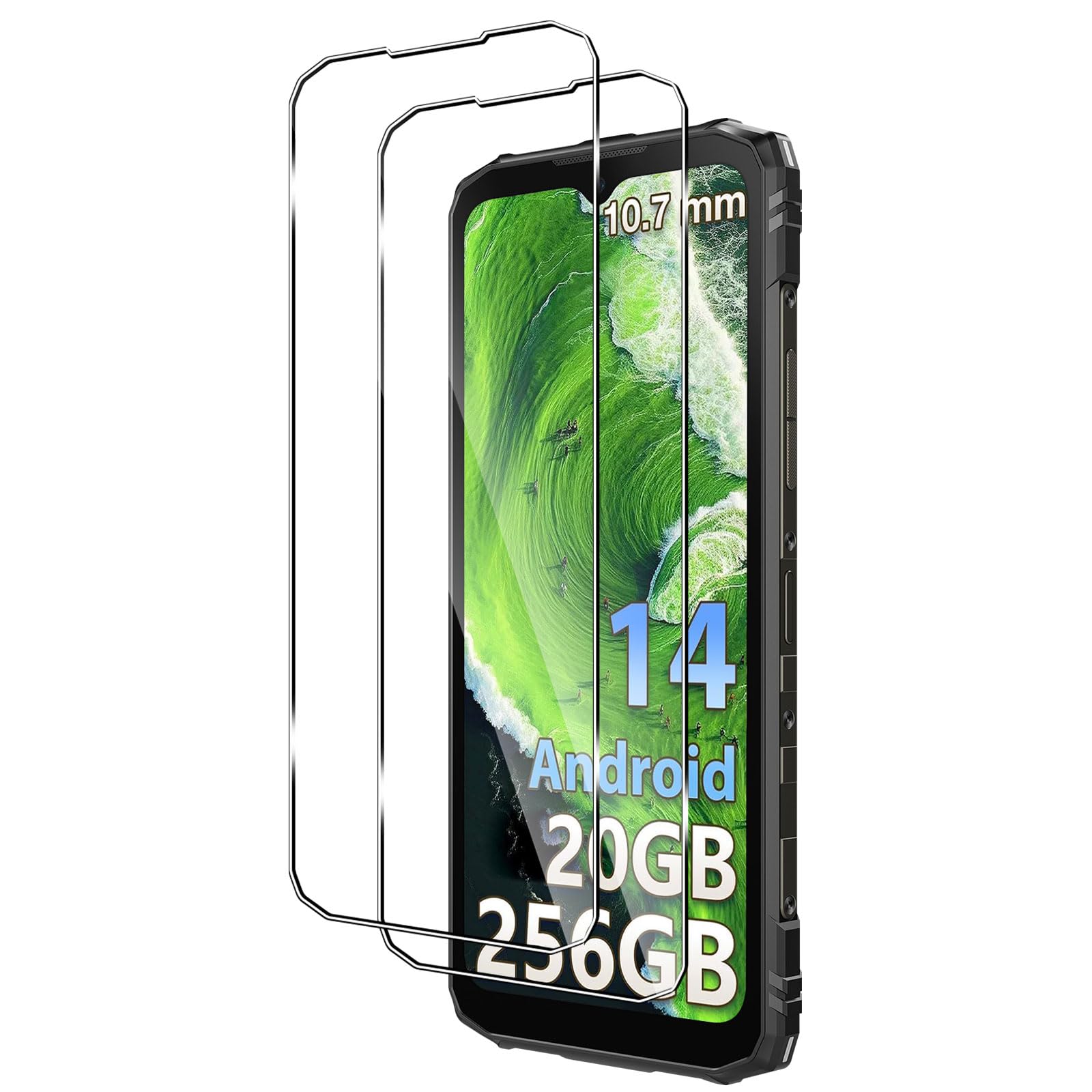 Film De Protection écran DOOGEE V10 En Verre Souple - Résistance 9H, Transparent