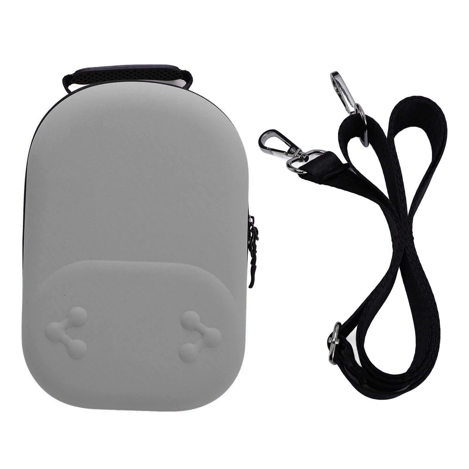 lyrlody Custodia Rigida da Viaggio, Custodia da Viaggio Organizer per Elettronica EVA PU, 13 X 9,4 X 5,3 Pollici, Antiurto per Controller Visori VR Cavi Caricabatterie per Viaggi Lavoro Casa (GREY)
