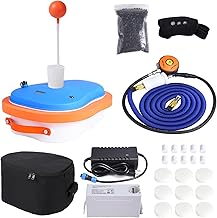 Scubas Dive System, 0.8 Hours Rechargeable Scubas Diving Tank, Scubas Diving Ventilator System with 23ft Hose & Diving Breathing Regulator Scubas Diving System for Recreational Diving Fishing