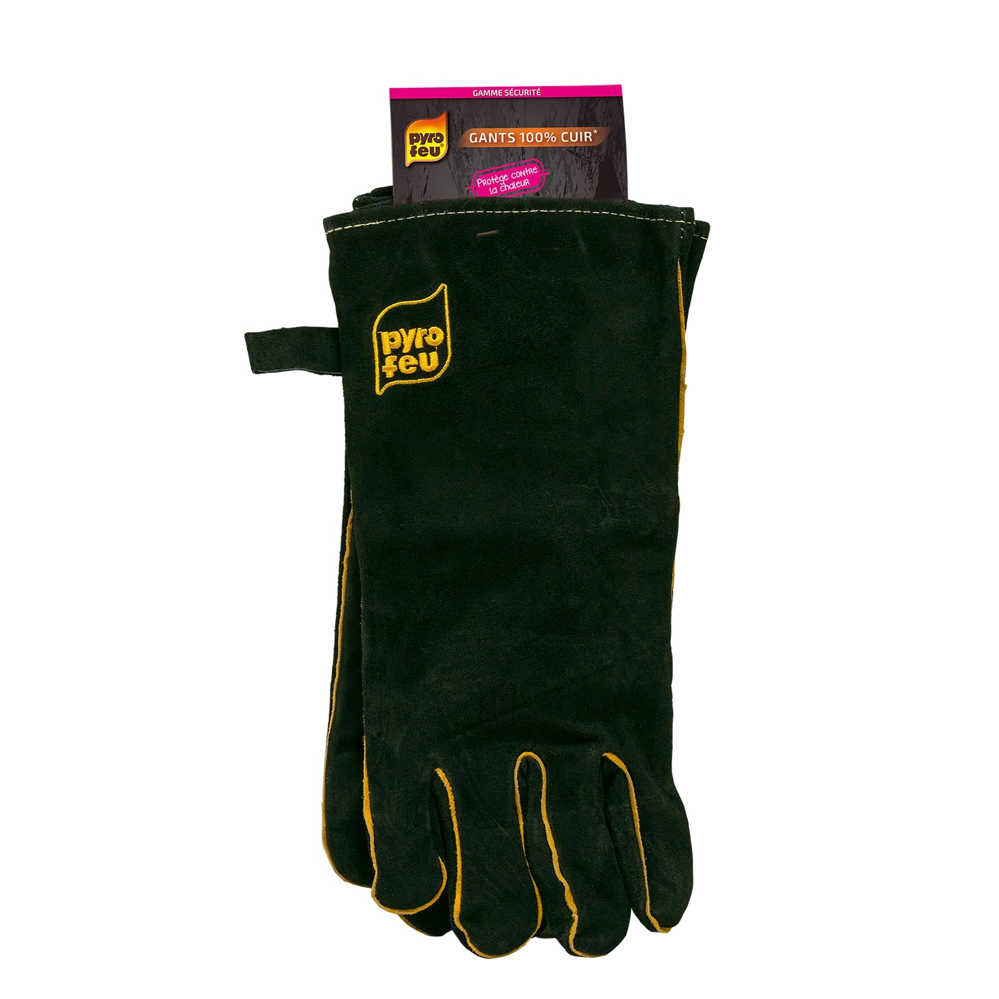 PYROFEU Lederhandschuhe zum Schutz gegen Hitze 320 g/m2