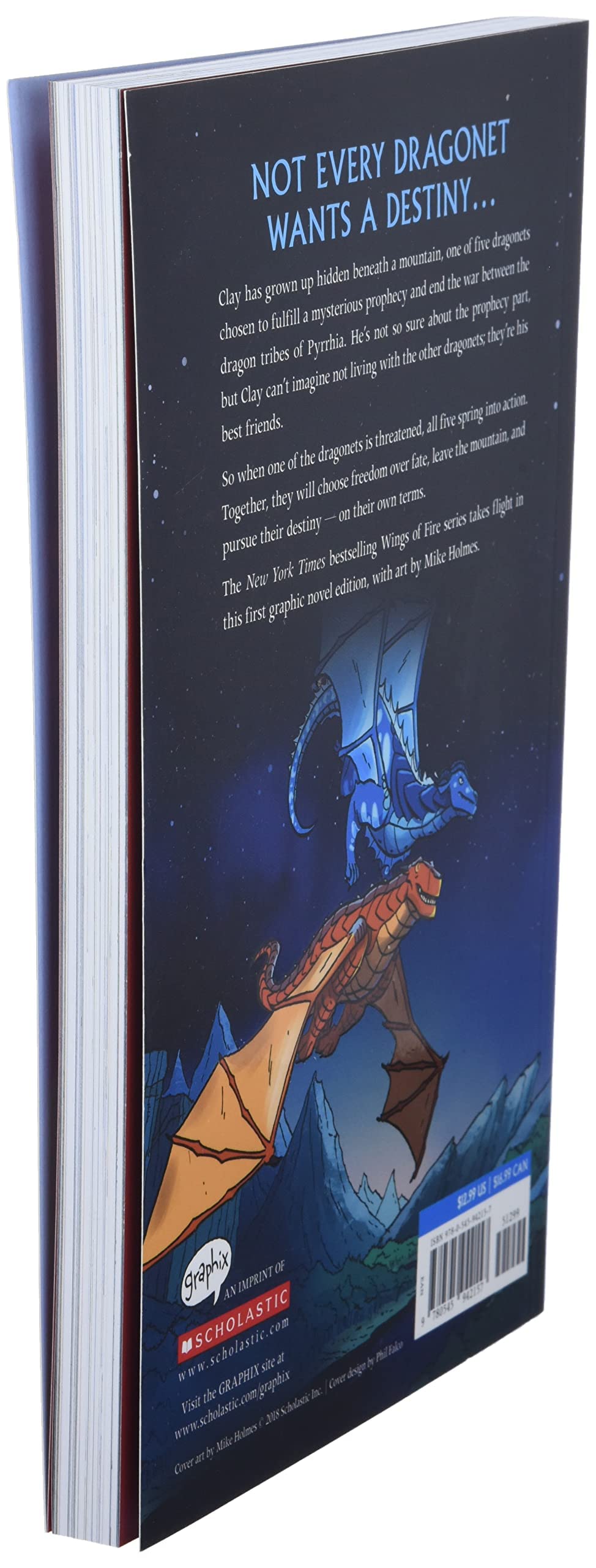 Wings of Fire Graphic Novel #01: The Dragonet Prophecy (Graphix) 2