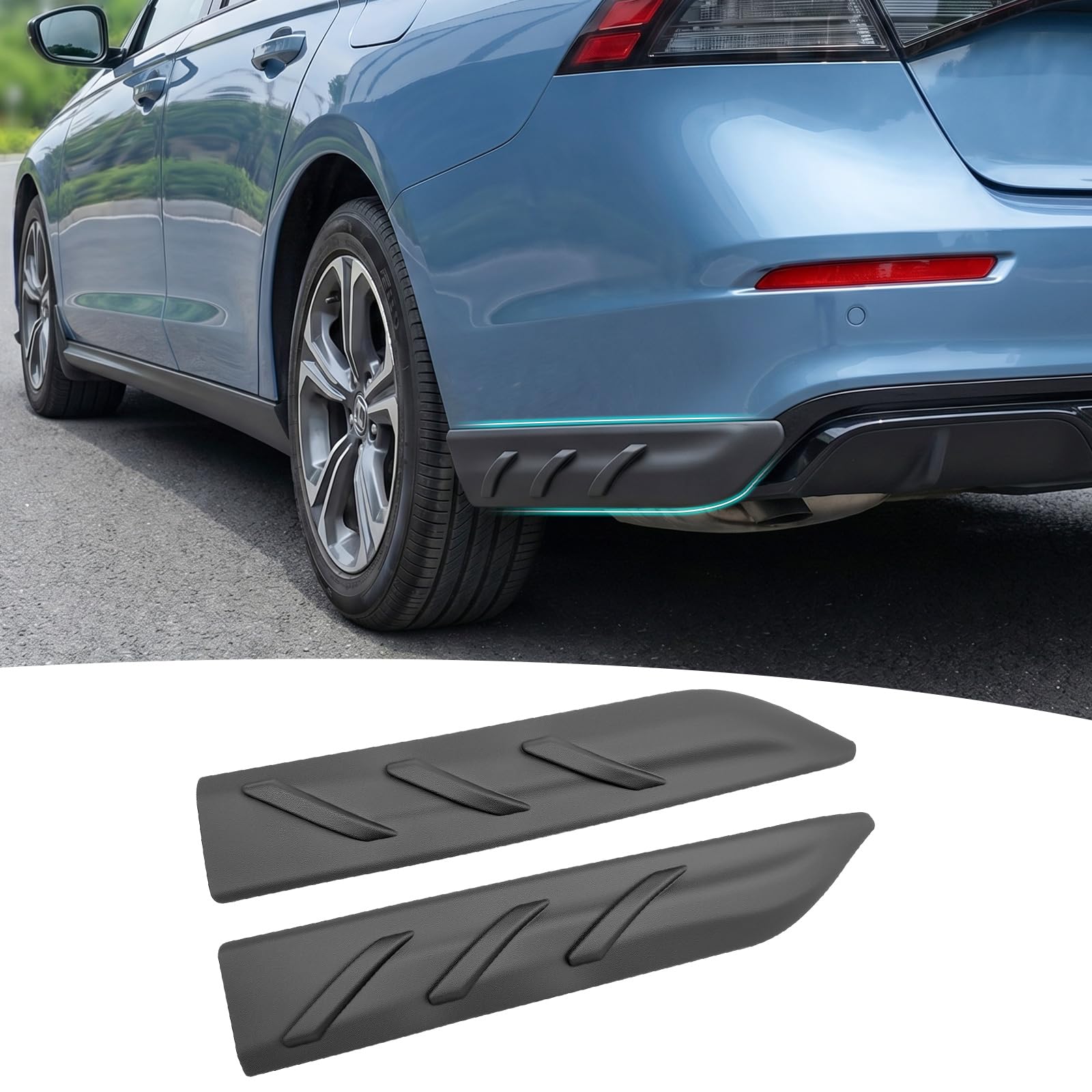 Photo 1 of Titibett Rear Bumper Cover Fits for 2025-2026 Honda Accord Bumper Protector Compatible with Accord Exterior Accessories Rear Bumper Corner Guard