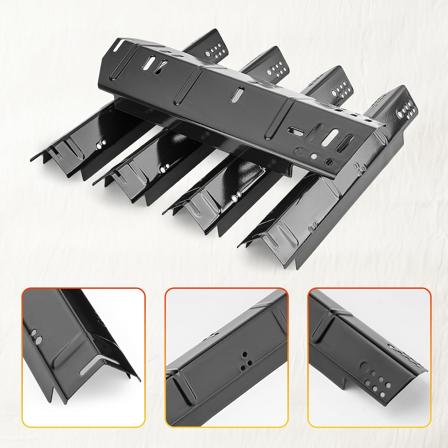 Grill Parts for Dyna-Glo 5 Burner DGH474CRP DGH483CRP DGH485CRP,70-02-411 Heat Tent for DGH483CRP,Grill Burner for Dyna-Glo 4 Burner DGH450CRP,3 Burner DGH373CR, Grill Repair Kit for Dyna-Glo Grill