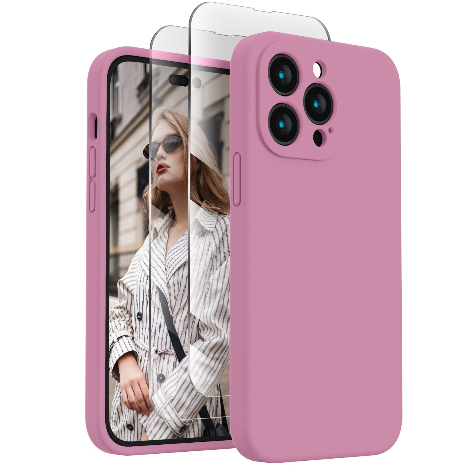 FireNova Designed for iPhone 14 Pro Case, 6.1", Lilac Purple