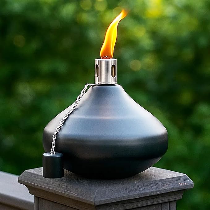 Amazon.com : Seraphic Citronella Torch Candles for Outdoor Patio and ...