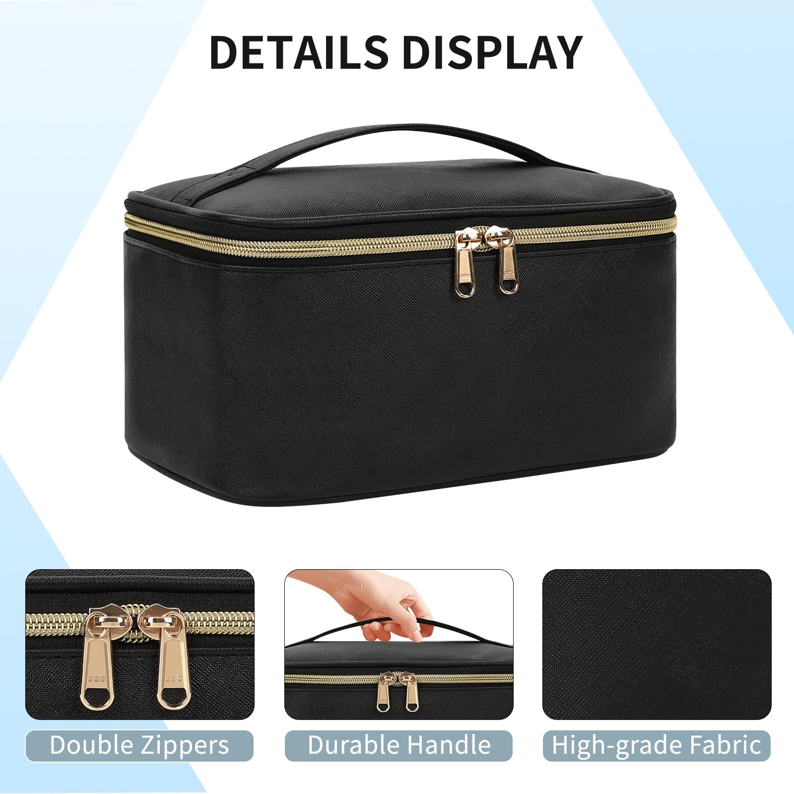 OCHEAL Makeup Bag - Travel Cosmetic Case -5 OCHEAL Makeup Bag - Travel Cosmetic Case -5